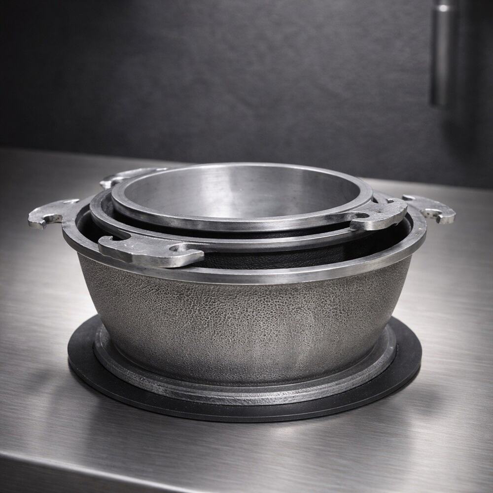 Guardian Service Set of 3 Vintage 1940s-1950s Hammered Aluminum Cookware Pots